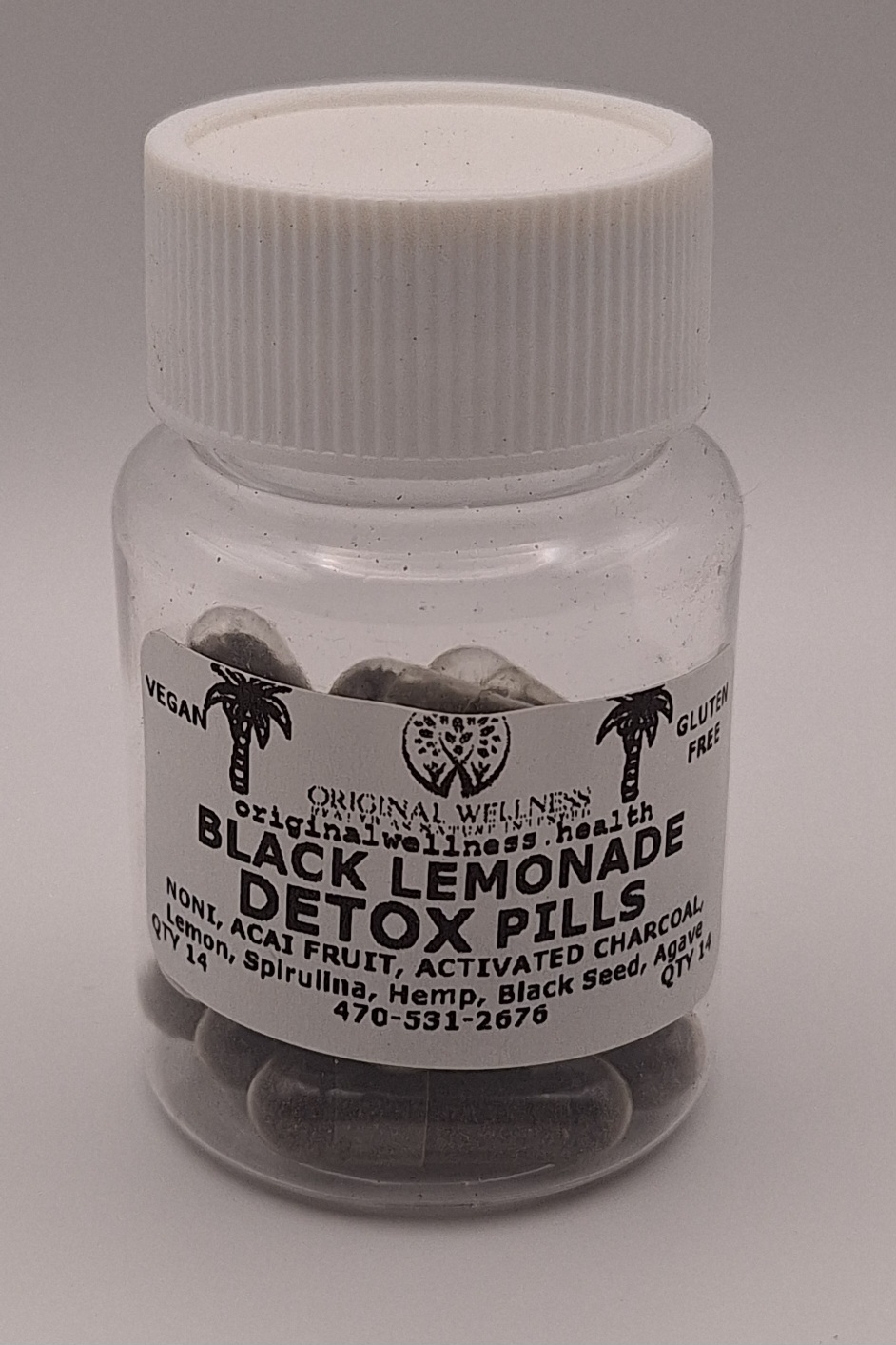 Black Lemonade Detox Capsules
